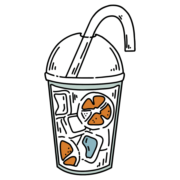 Лимонад раскраска для детей