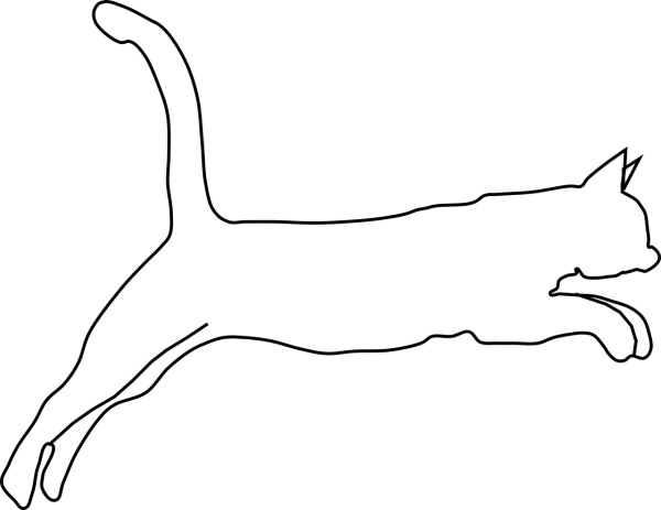 Кот контур