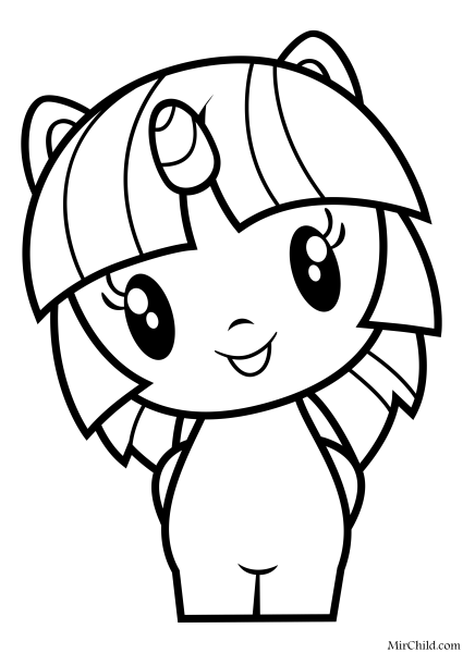 Cutie Mark Crew раскраска