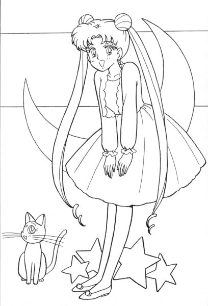 Sailor Moon кошка