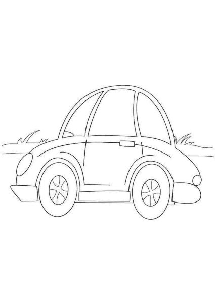 Машинка рисунок
