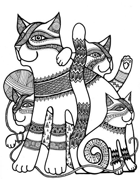 Кот в сапогах раскраска