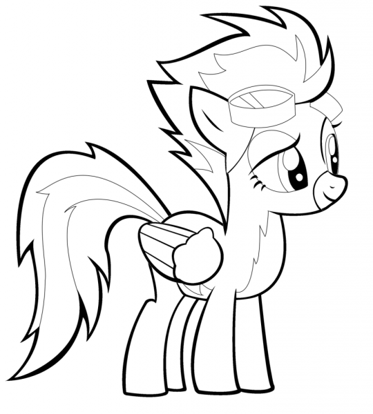 My little Pony раскраска Скуталу