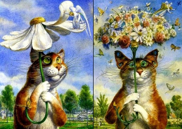 Питерские коты Владимира Румянцева
