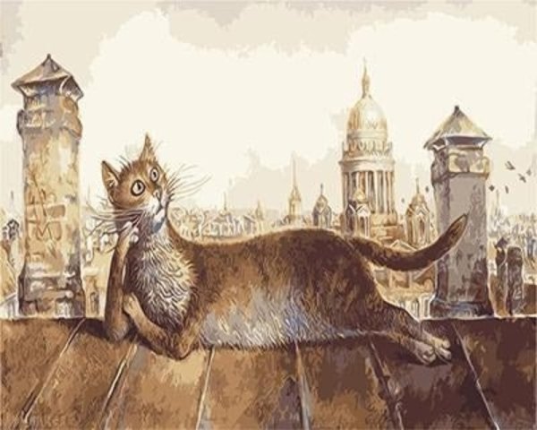 Коты Владимира Румянцева мечтатель