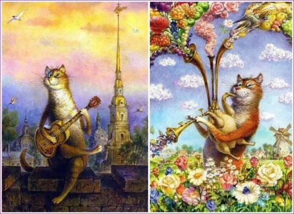 Питерские коты Румянцева