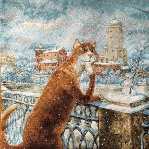 Петербургские коты Владимира Румянцева