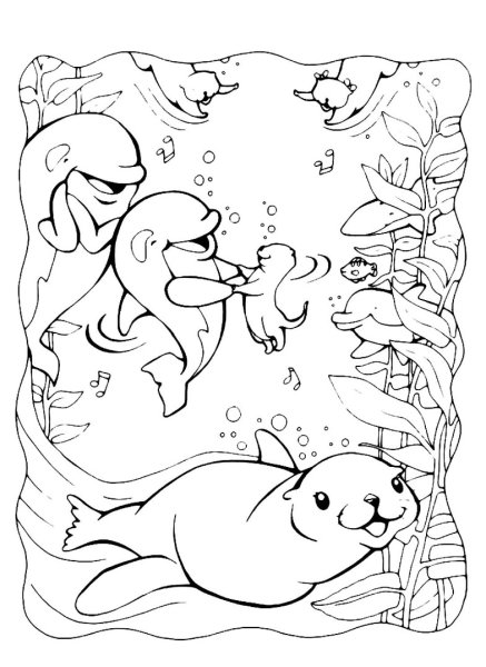 Кошка для раскрашивания