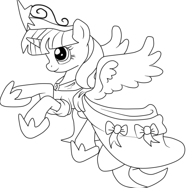 Раскраски my little Pony Каденс