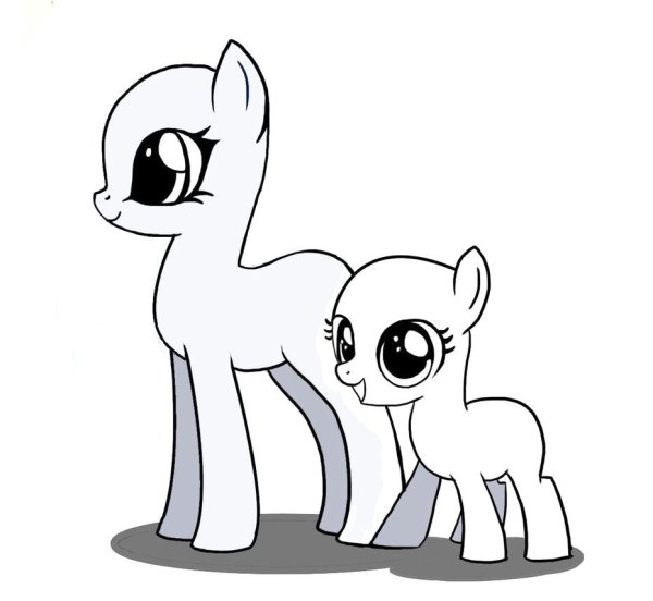 My little Pony Filly Base