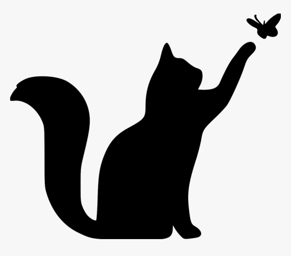 Силуэт кошки