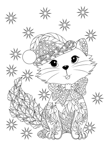 Кот Саймона зима