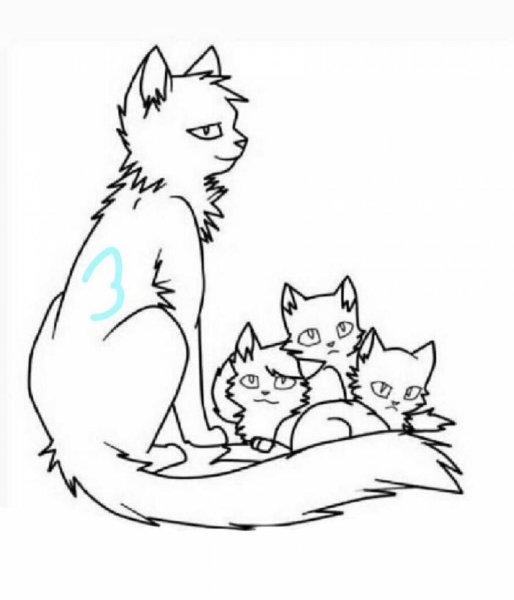 Коты Воители лайны семья