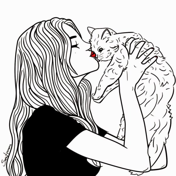 Черно белые рисунки