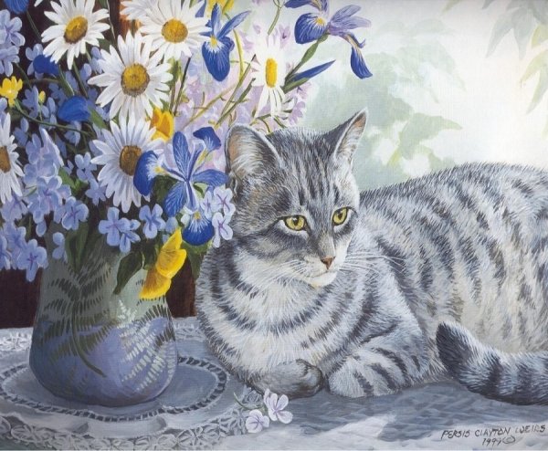 Картины с кошками