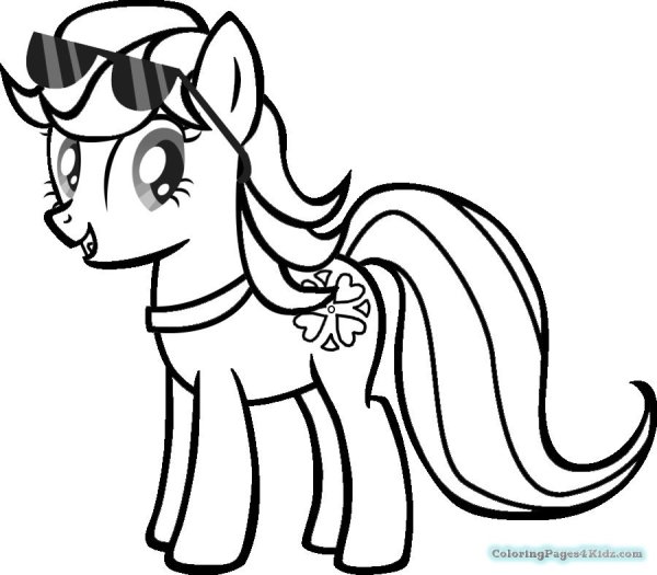 My little Pony Sunset Shimmer Coloring