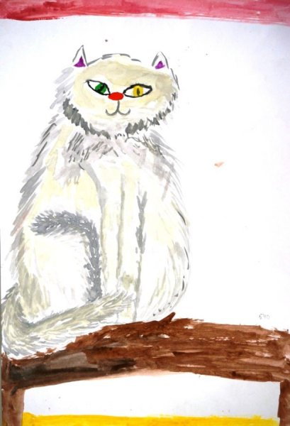 Кот Епифан рисунок