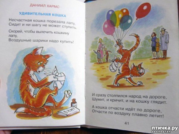 Удивительная кошка Даниил Хармс