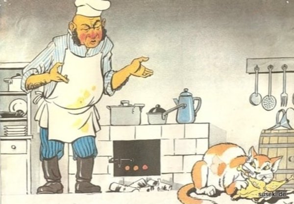 Крылов кот и повар