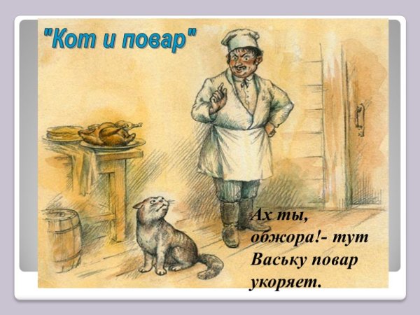 Кот повар