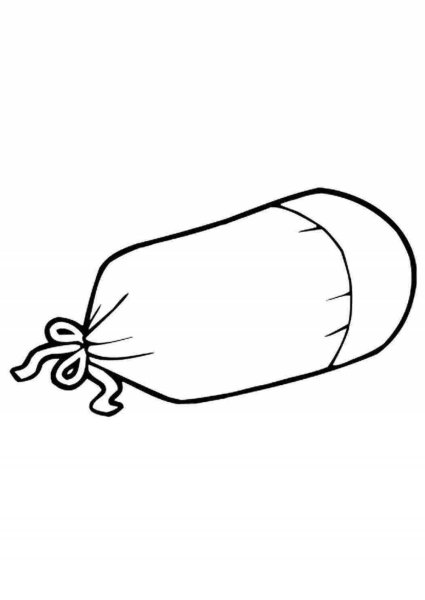 Рисунки колбасы для срисовки