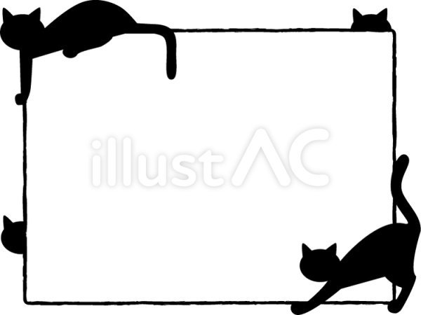 Рамка из кошек