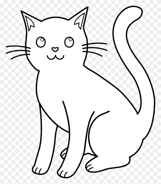 Кошка рисунок