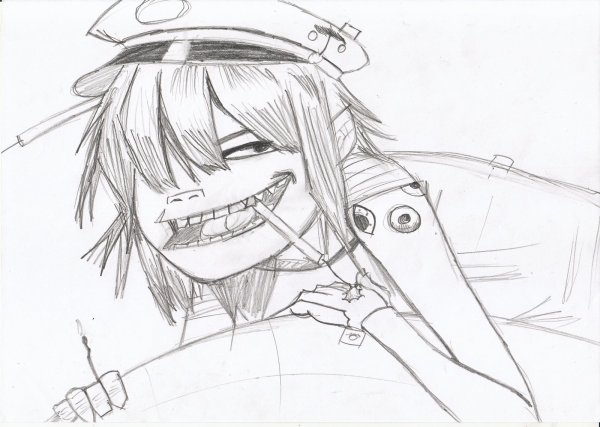 Gorillaz скетчи