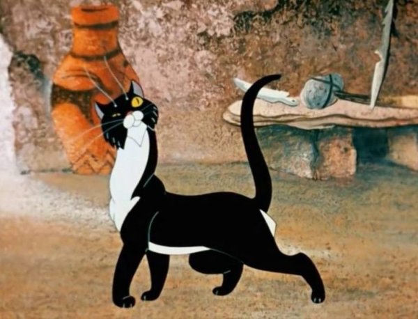 Кот который гулял сам по себе мультфильм 1968