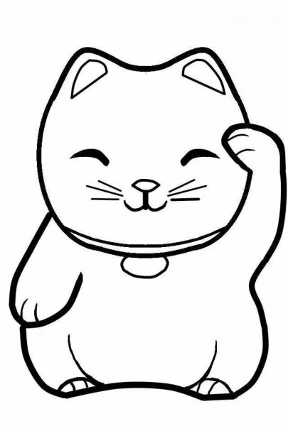 Котик контур