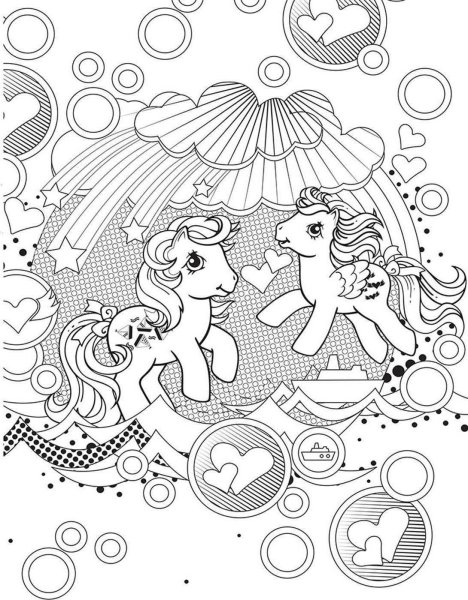 My little Pony Coloring book