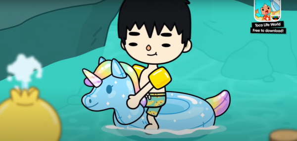 Toca World обновление аквапарк