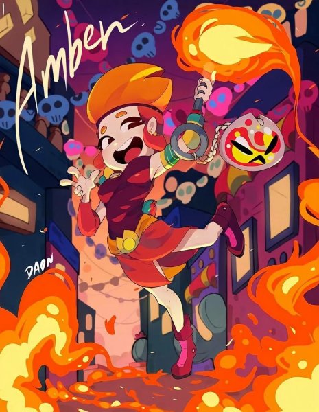 Амбер Brawl Stars
