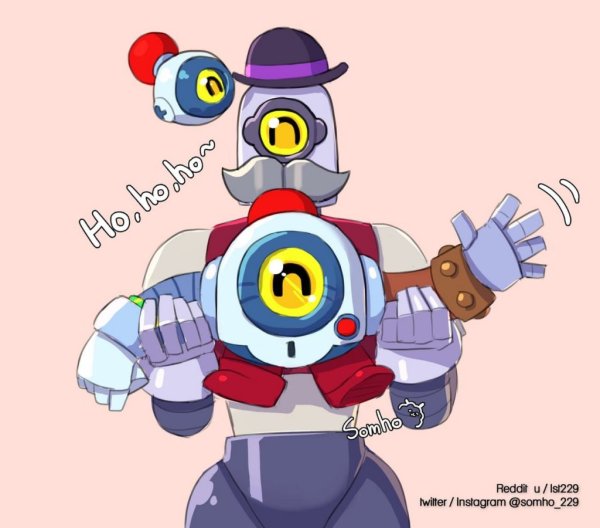 Барли Brawl Stars арт