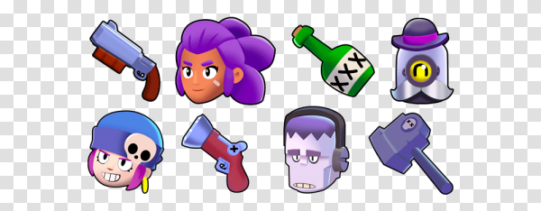 Оружие Шелли Brawl Stars