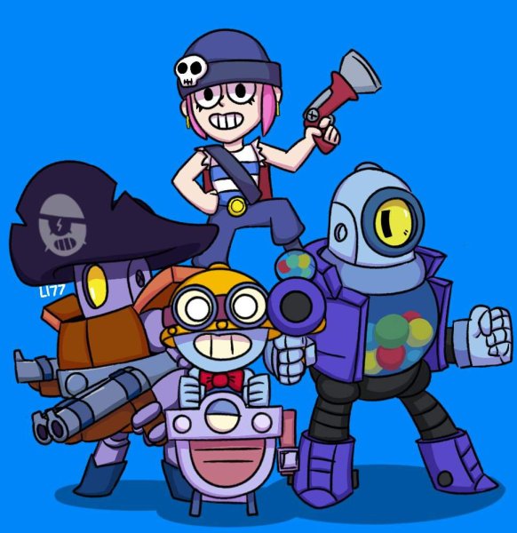 Сверхредкие бойцы в Brawl Stars