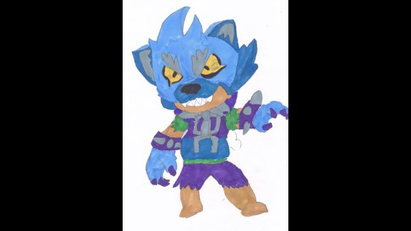 Оборотень Леон Brawl Stars