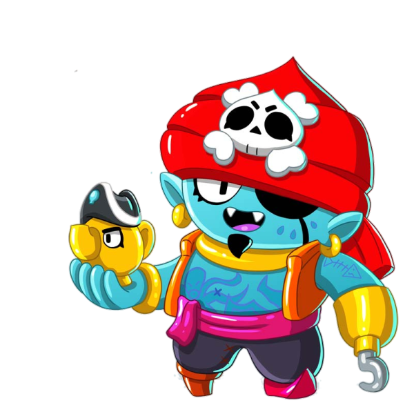 Джин пират Brawl Stars