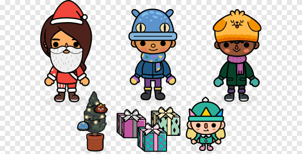 Toca World герои