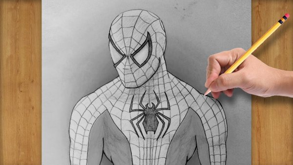Risovat Spider man