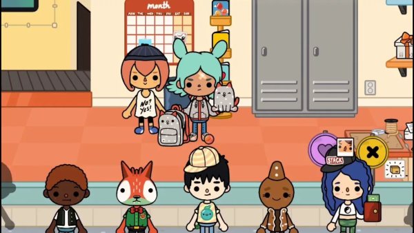 Toca World герои
