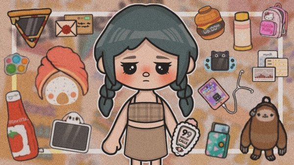 Эстетичные вещи в toca boca