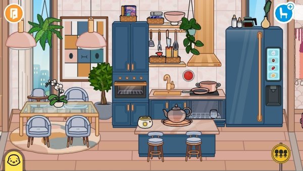 Дом кухня идея для кухни в игре toca boca бесплатно