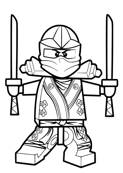Раскраски LEGO Ninjago