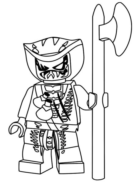 Раскраски LEGO Ninjago