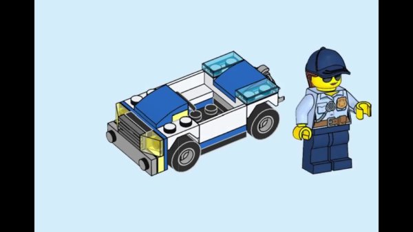 LEGO 30366 City Police car