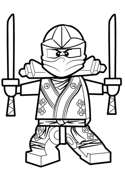 Раскраски LEGO Ninjago