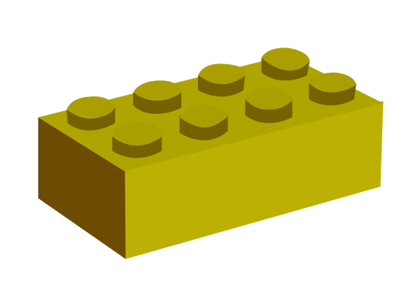 OPENSCAD деталь LEGO