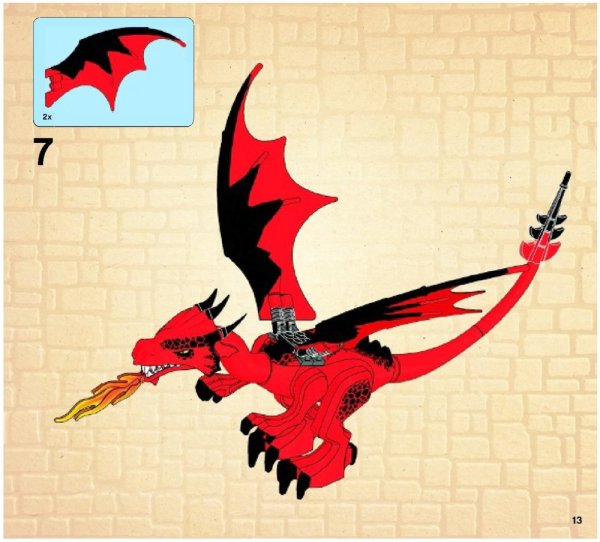 LEGO Castle Dragon 70403