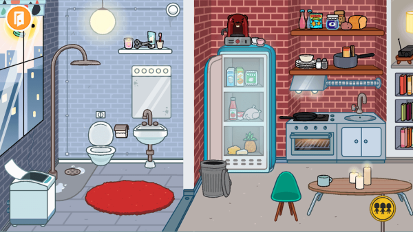 Toca Life World кухня